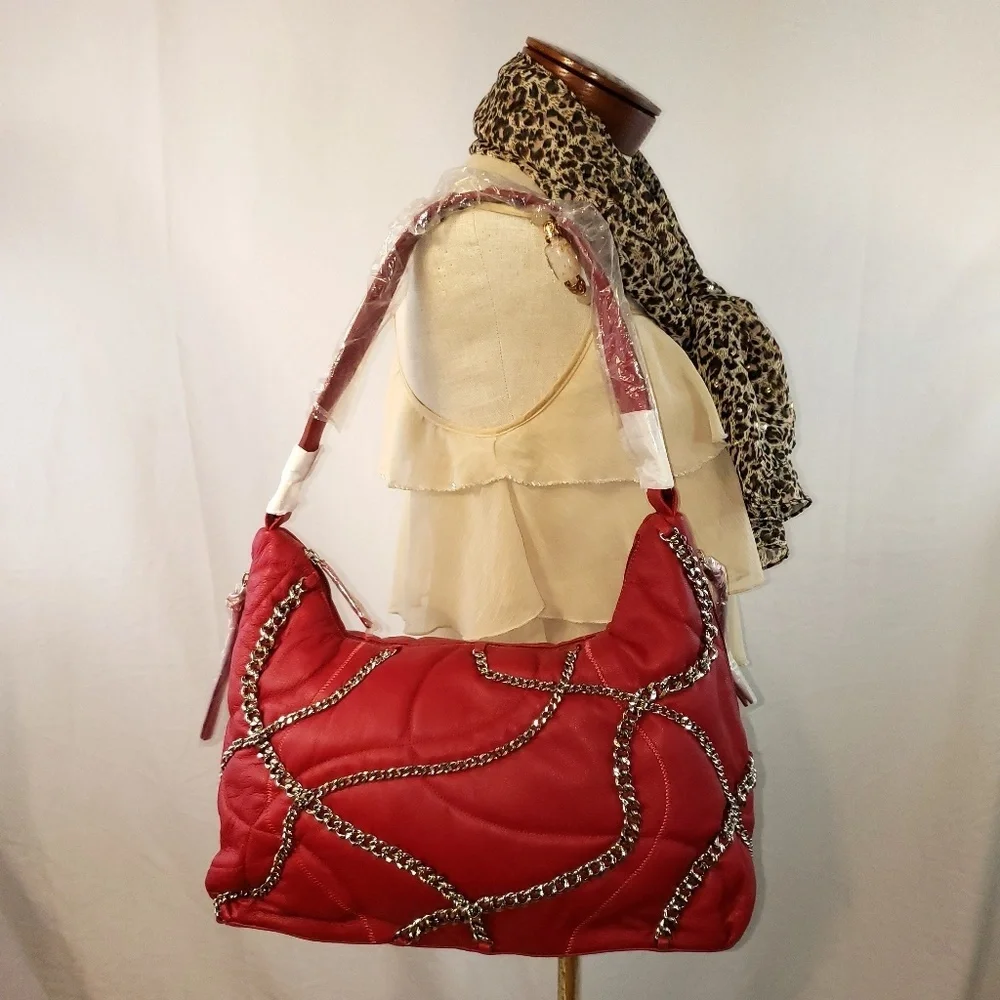 Chi By Falchi Leather Hobo Collectors Edition - Picture 2 of 8